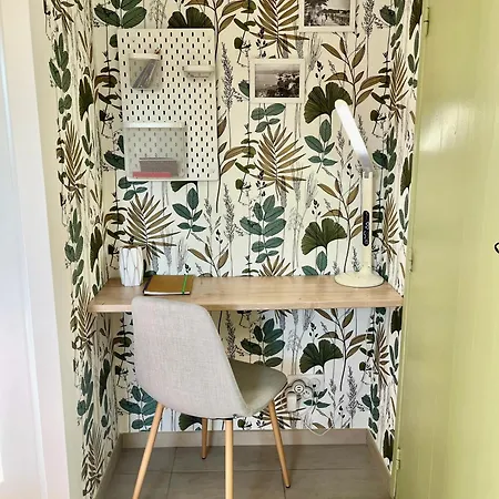 Apartment Deux Pieces Donnant Sur Un Jardin