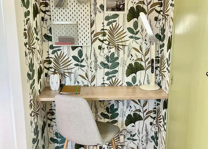 Apartment Deux Pieces Donnant Sur Un Jardin